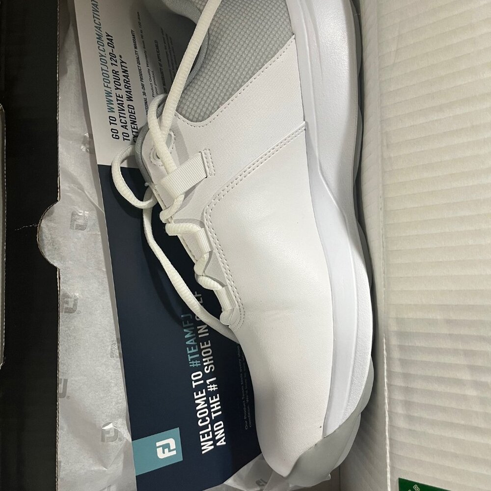 Men's FootJoy ProLite Previous Season Style Golf Shoes White/Light Grey/Grey